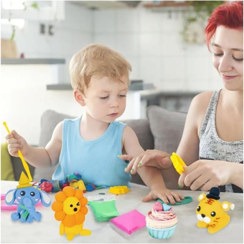 MASSINHA DE MODELAR UNICORNIO C/6 CORES